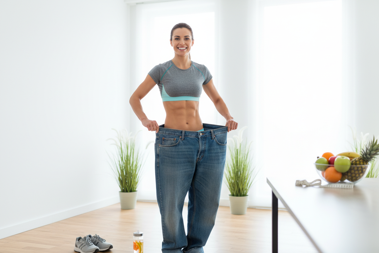 Warum Essig? Gewichtsverlust!